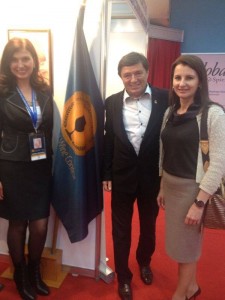 Alaturi de Dan Boboc, presedintele Asociatiei Degustatorilor Autorizati din Romania, al carei secretar general am fost aleasa in 2012, promovam IWCB, Concursul International de Vin Bucuresti ce se va desfasura in perioada 22-25 mai 2014.